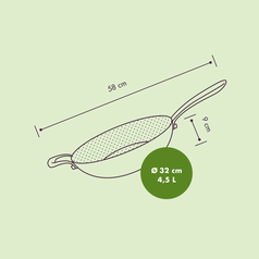 Reishunger Premium Wok, 32 cm